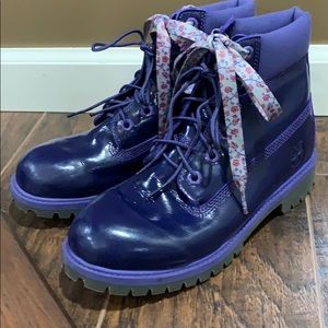 Women’s Timberland Purple Ankle Boots Size 6